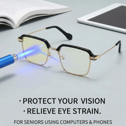 Yj-A-Fashion HD Reading Glasses-Anti-Blue Light, UV Protection | Perfect for Work, Travel & Everyday Comfort