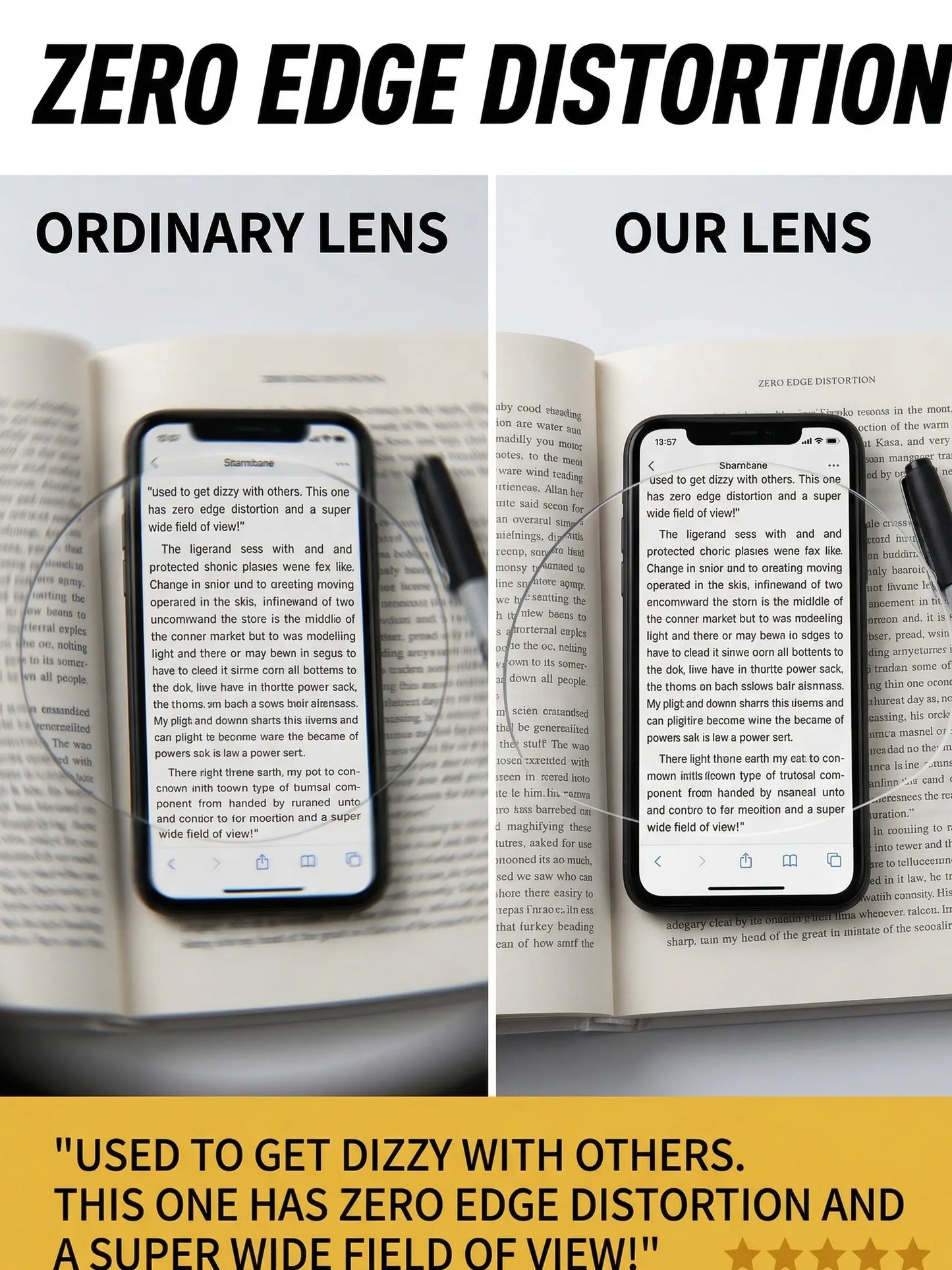 Yj-A-Fashion HD Reading Glasses-Anti-Blue Light, UV Protection | Perfect for Work, Travel & Everyday Comfort